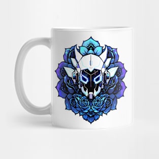 Cyberpunk Flowers Mug